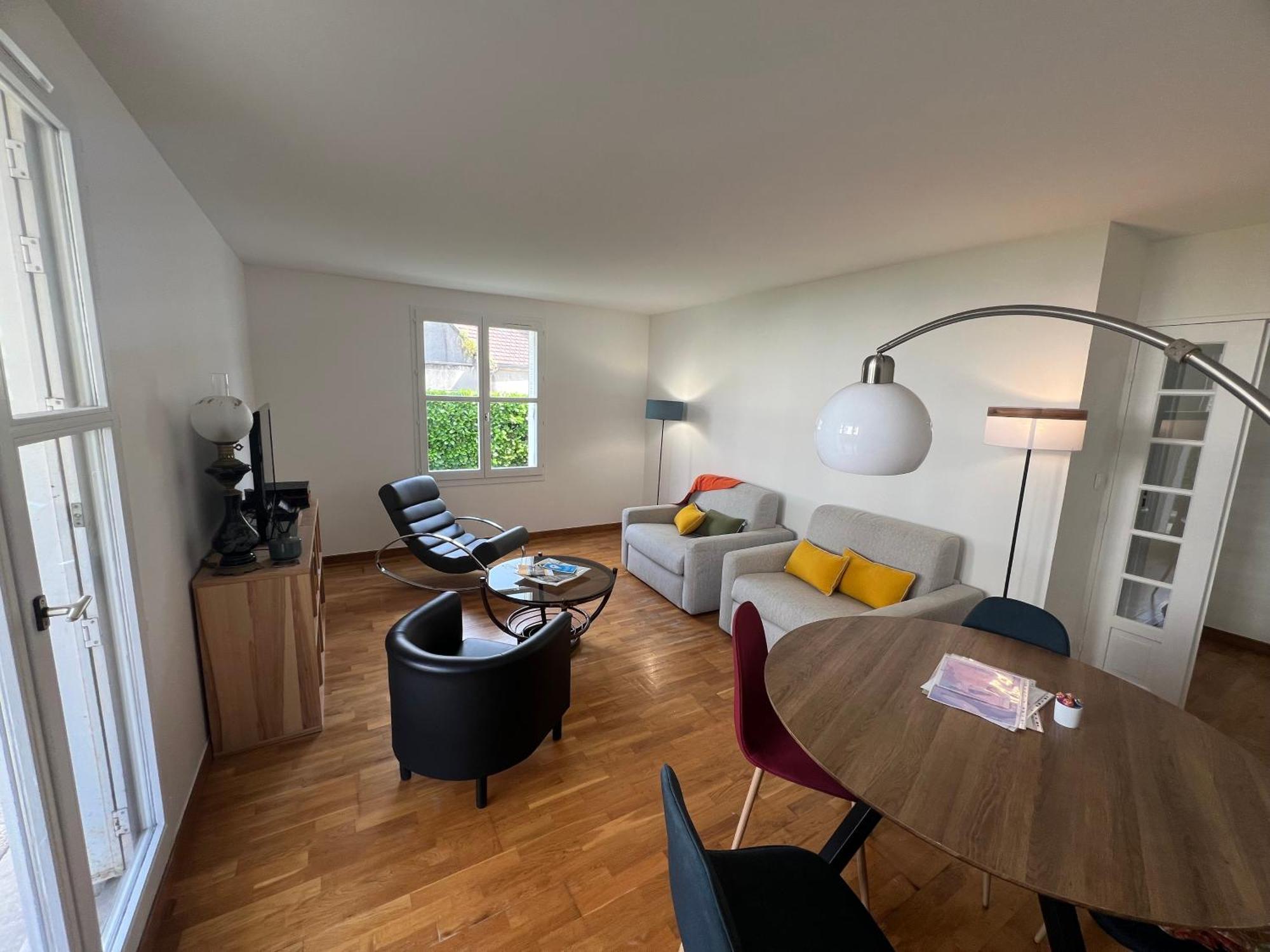 Appartement Standing Avec Jardin, 4 Personnes, Strategiquement Situe Mantes-la-Jolie Extérieur photo