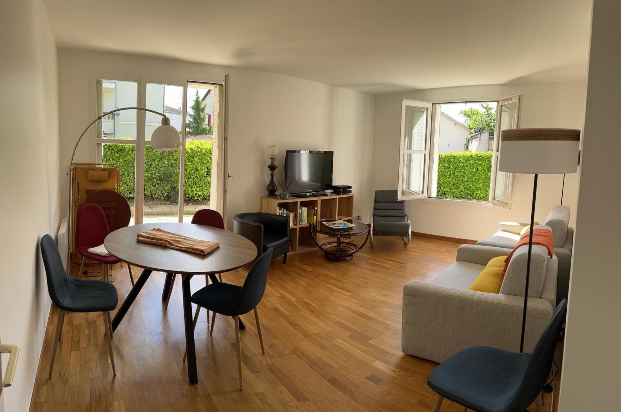 Appartement Standing Avec Jardin, 4 Personnes, Strategiquement Situe Mantes-la-Jolie Extérieur photo