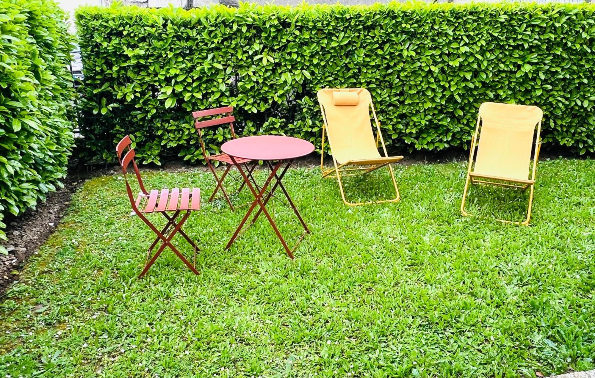 Appartement Standing Avec Jardin, 4 Personnes, Strategiquement Situe Mantes-la-Jolie Extérieur photo